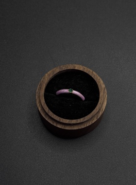 多巴胺彩色锆石戒指女夏天轻奢高级感食指戒小众设计指环P10352