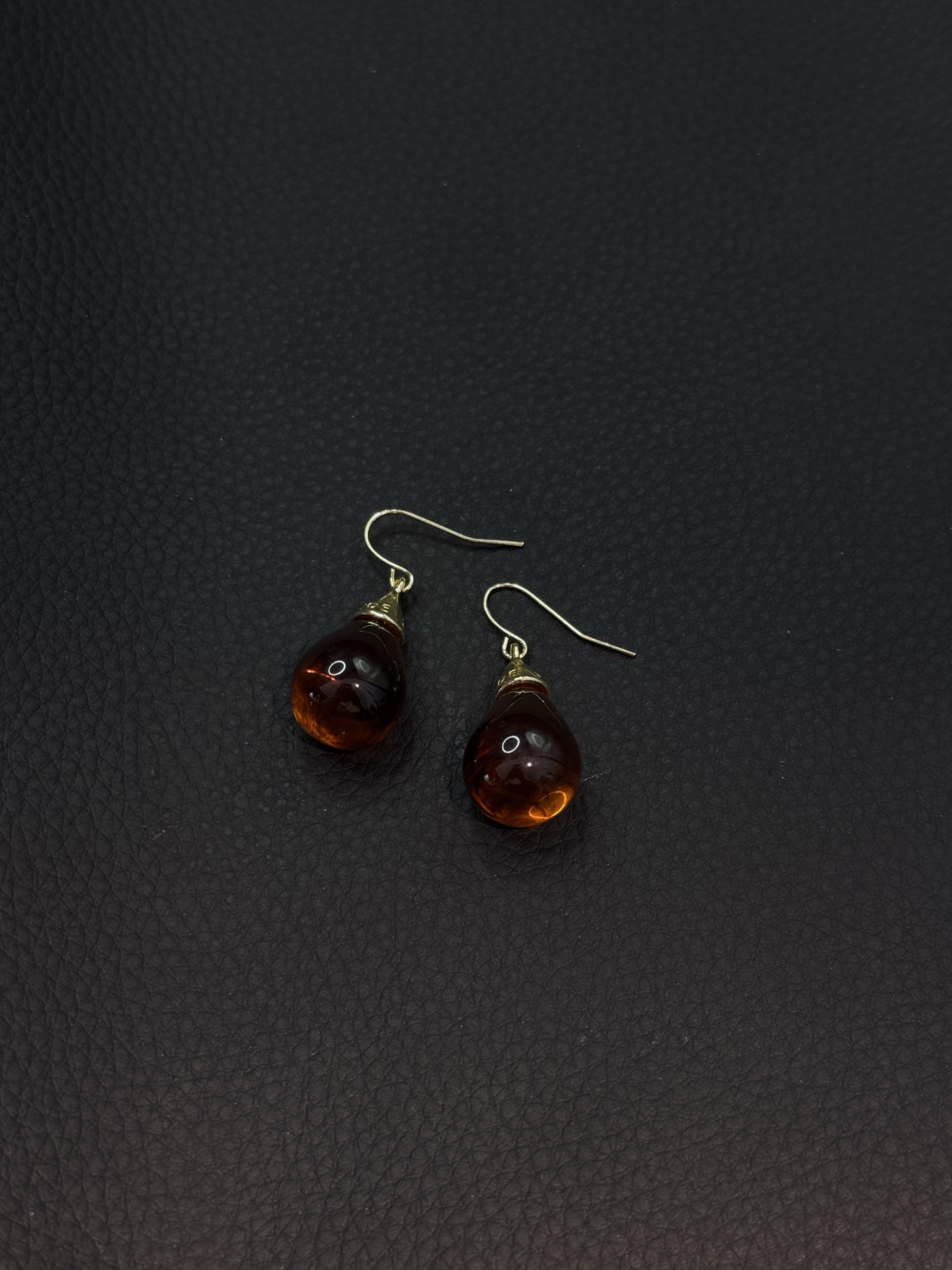 新款秋冬复古晕染琥珀水滴耳钩轻奢高级感时尚百搭耳饰P12457,饰品/流行首饰/时尚饰品新,耳环,淘宝优惠券,粉丝福利购,淘宝优惠卷