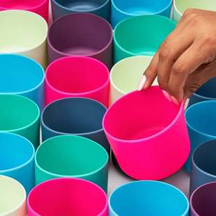 适用于 owala保温杯硅胶杯套杯垫24OZ/32OZ/40OZ水杯杯套