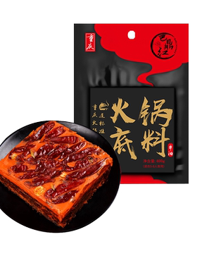 巴鼎红地道重庆老火锅底料