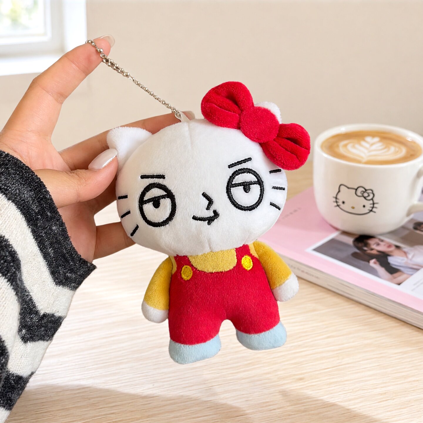恶搞之家kitty小饺kt玩偶kt公仔图片