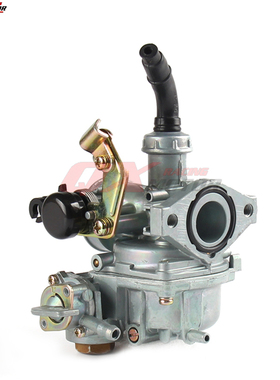 京滨PZ19拉线风门带油开关化油器 DY100 110弯梁摩托车化油器CARB