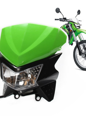 KLX125越野摩托车鬼脸大灯