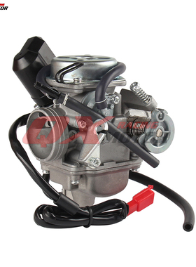 125cc 150cc女装踏板摩托车光阳豪迈JOG鬼火GY6助力车PD24J化油器