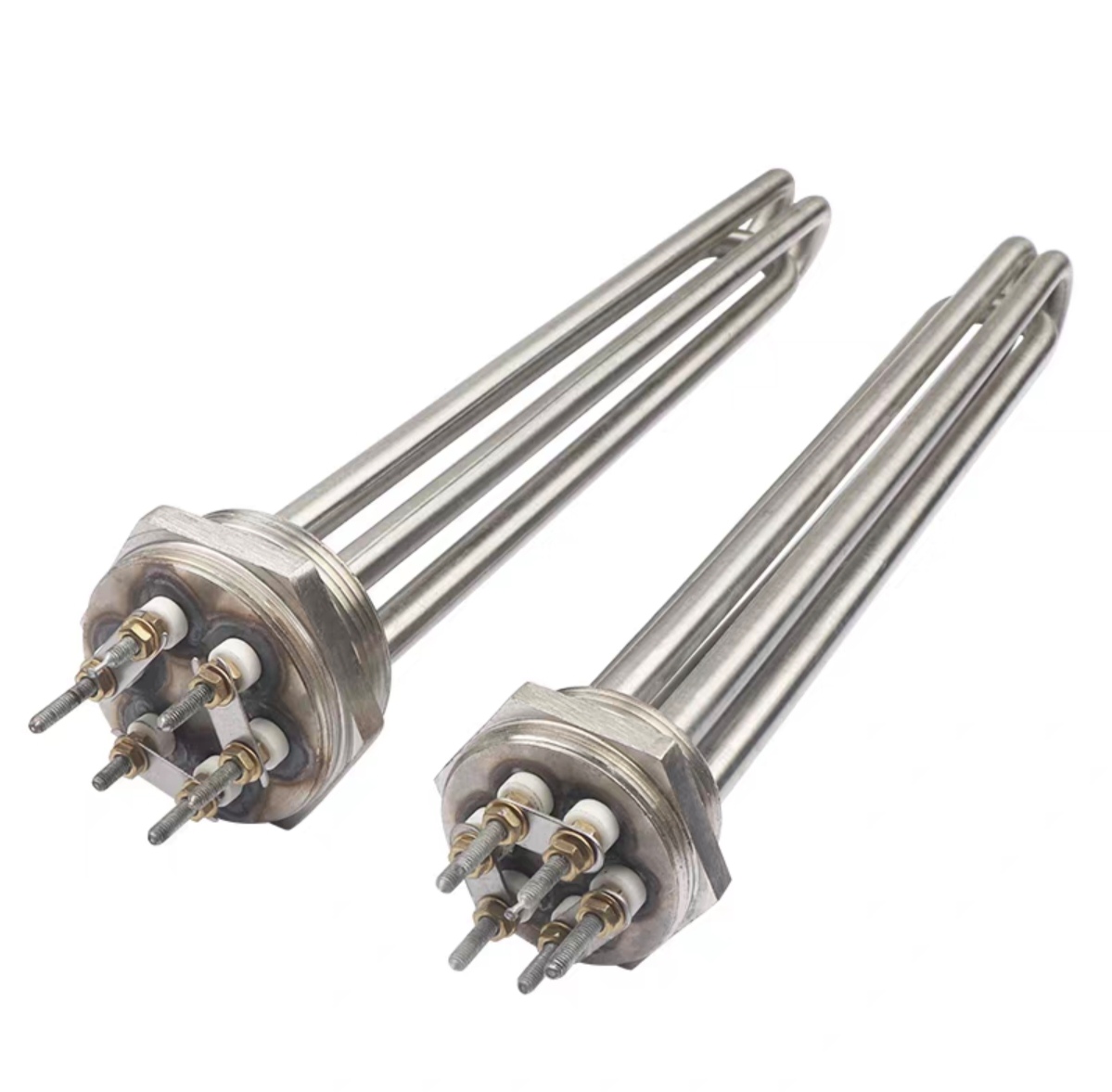 工业DN40/50大功率工程电热管锅炉空气能水箱模温机加热棒380V220