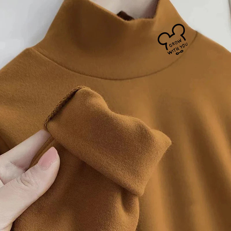 2025年新款德绒保暖长袖秋冬季双面绒卡通可爱宝宝上衣中小大儿童,童装/婴儿装/亲子装,T恤,淘宝优惠券,粉丝福利购,淘宝优惠卷