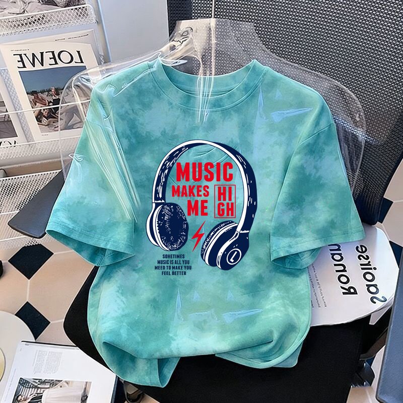 纯棉仿刺绣卡通短袖t恤女童夏季2026新款初中生中大童半袖上衣潮