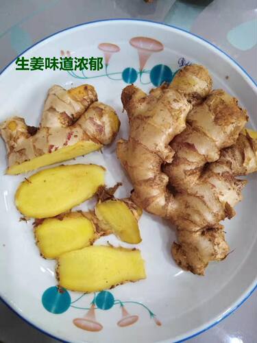 四川新鲜小黄姜月子老土母姜嫩生姜仔指泡菜醋姜红芽姜芽3斤包邮 - 封面