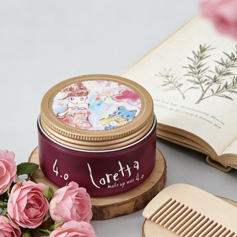 Loretta洛丽塔男女日系造型自然动感弹性立体定型发蜡持久丝滑65g