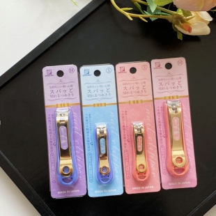 日本匠之技高档不锈钢手指甲剪刀脚趾甲指甲钳美甲单个防飞溅家用