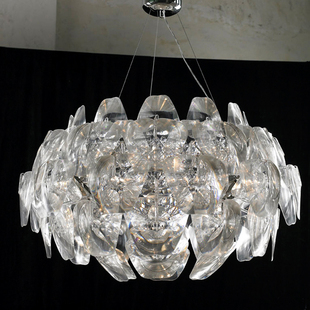 饰吊灯 意大利创意雷射片希望苹果叶客厅餐厅展厅装 Luceplan Hope