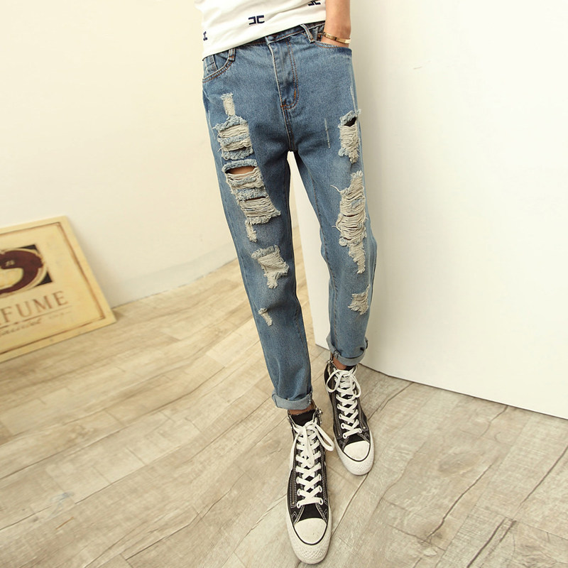 Jeans pour jeunesse pieds Slim BOBOY pour été - Ref 1467272 Image 1