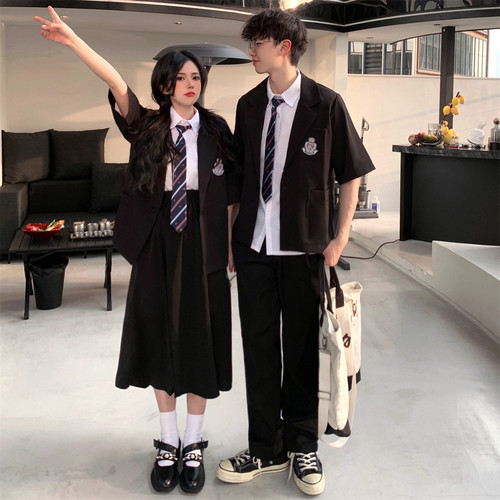 团购优惠学院风初高中生毕业班服