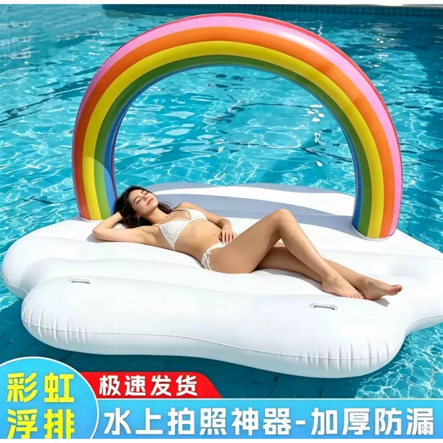 水上充气浮排桥浮床环保加厚PVC