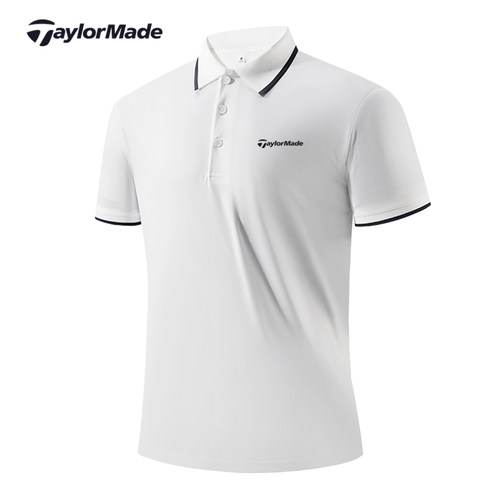 速干男士商务休闲泰勒梅翻领