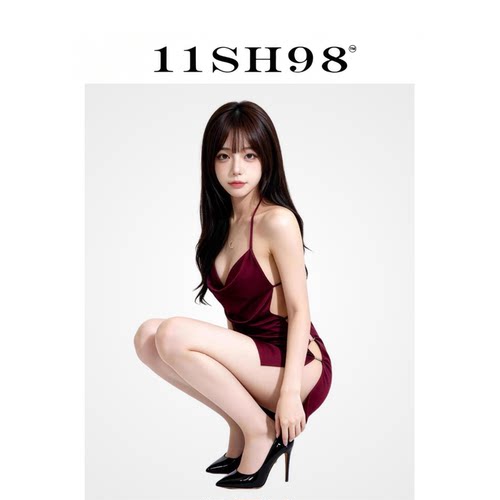 11SH98性感吊带睡裙女纯欲高级感薄开叉修身情侣约会睡衣2026新款