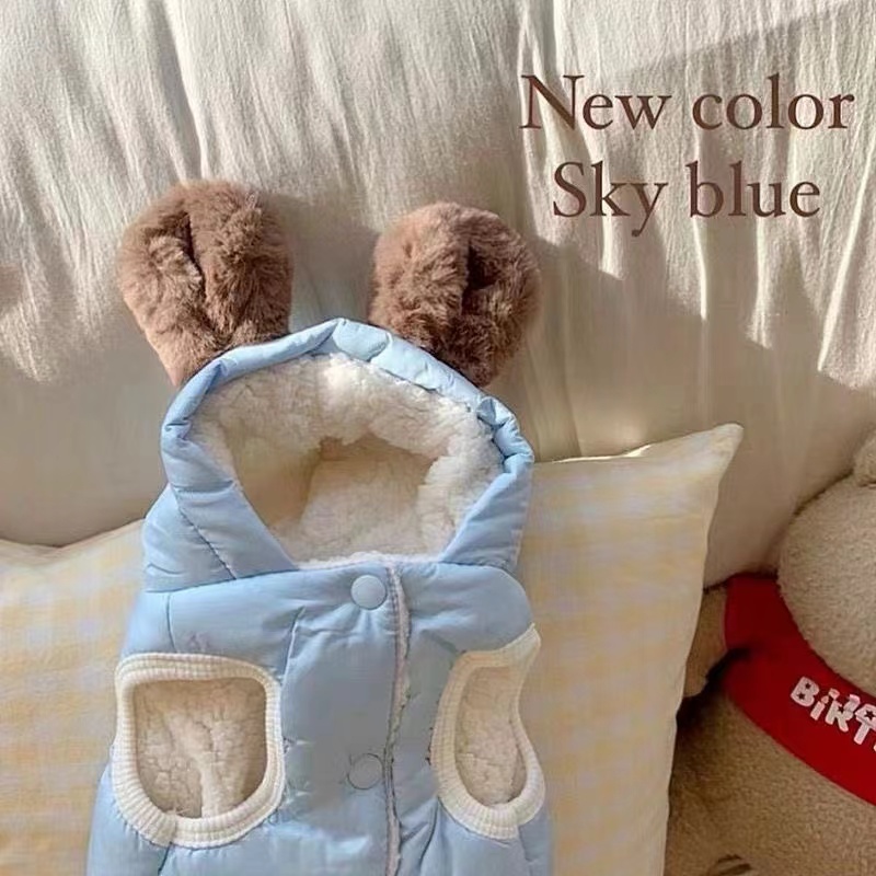 冬季加厚狗狗保暖棉衣服泰迪博美小型犬雪纳瑞比熊贵宾宠物秋冬装