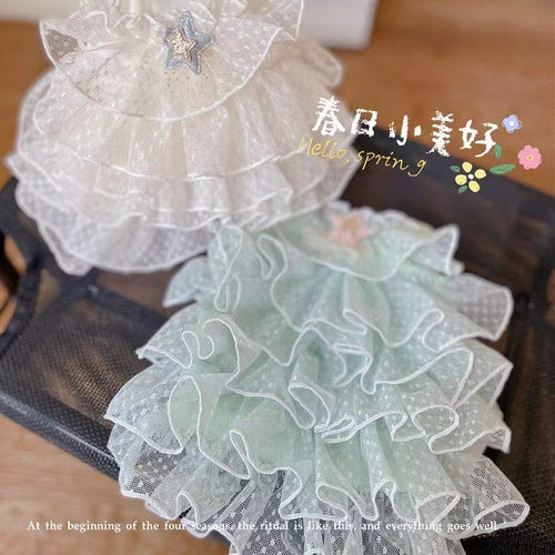 春夏装满天星婚纱裙公主裙