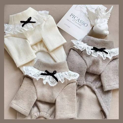 春秋新款宠物衣服秋冬比熊博美泰迪打底衫猫咪秋装