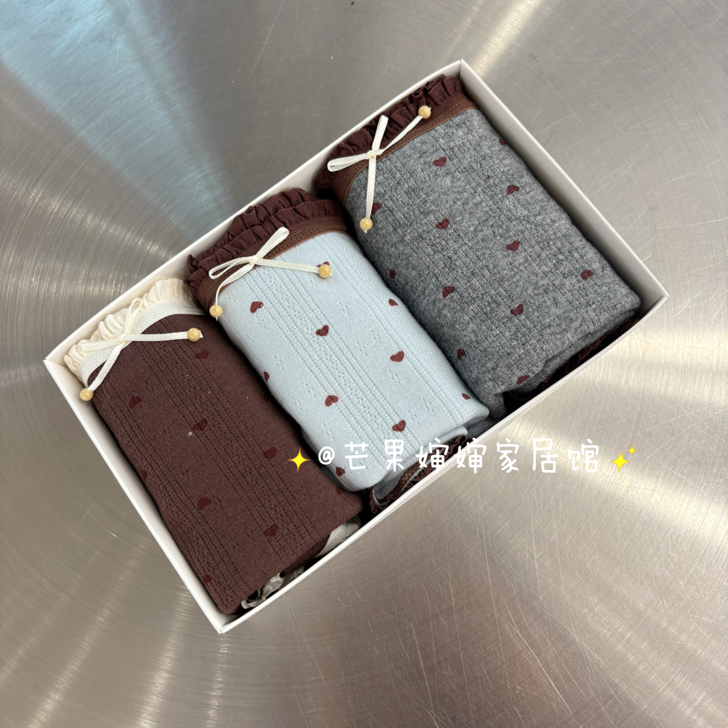 实体批发档口内裤女士少女甜美抗菌软糯裆中腰2025新款女短裤