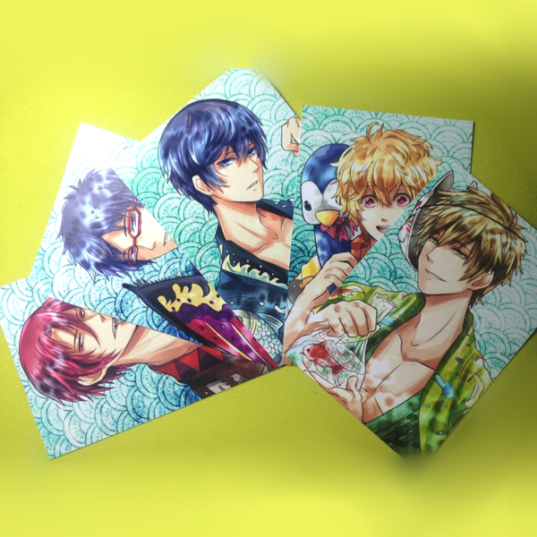 日本和服明信片动漫周边满百包邮