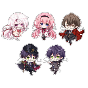 动漫游戏周边主播Vtuber剑持刀也Q版透明亚克力挂件全新现货包邮