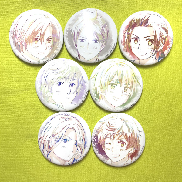 绮丽屋日本动漫周边APH黑塔利亚国拟人徽章吧唧满百包邮现货