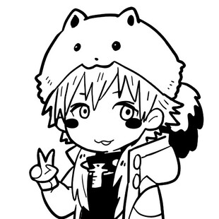 日本动漫周边DMMD戏剧性谋杀莲帽子苍叶Q版墙贴车贴电脑贴创意贴