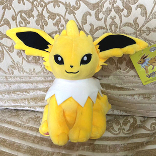 动漫游戏周边口袋妖怪精灵宝可梦雷伊布毛绒玩具公仔现货包邮正