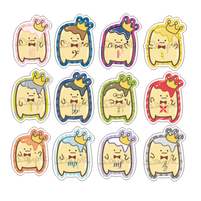 动漫游戏周边IDOLISH 7国王布丁透明亚克力挂件挂饰现货满百包邮