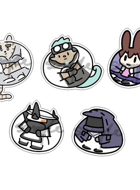 动漫游戏周边明日方舟Arknights球球透明亚克力挂件挂饰双面全新