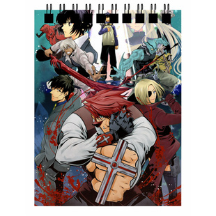 绮丽屋日本动漫周边血界战线文具礼品记事本便签本满百 淘金币 包邮