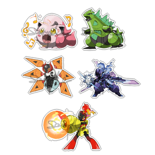 动漫游戏周边口袋妖怪宝可梦苍炎刃鬼透明亚克力挂件新现货满包邮