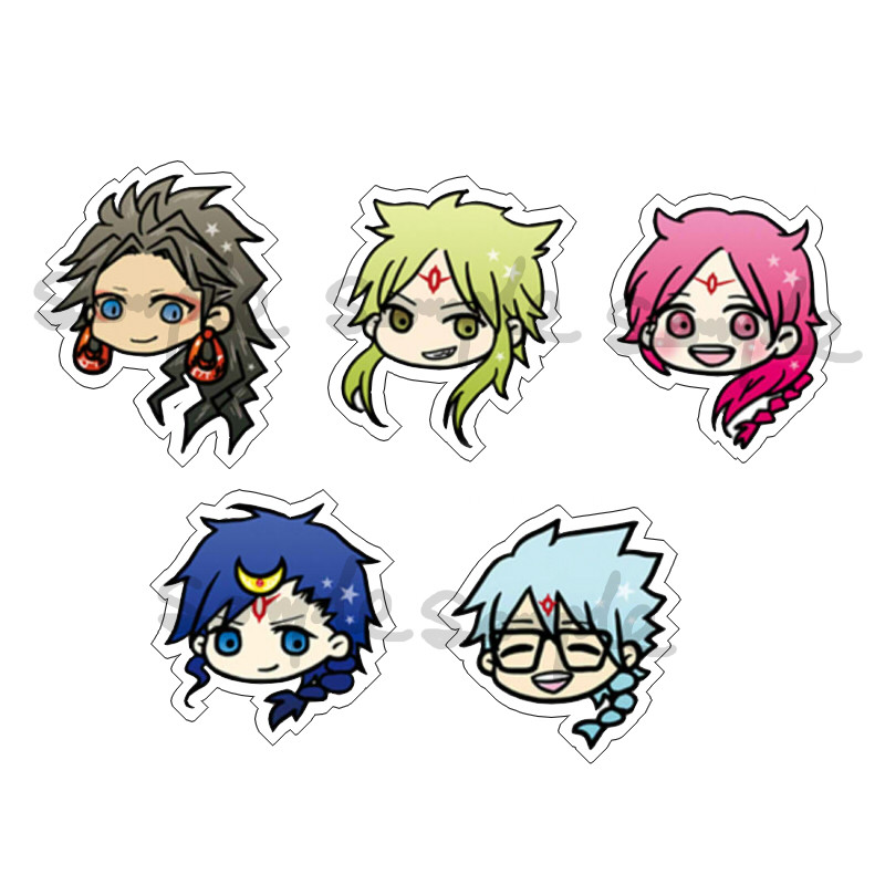 动漫游戏周边魔笛magi头像q版透明亚克力挂件现货满百包邮