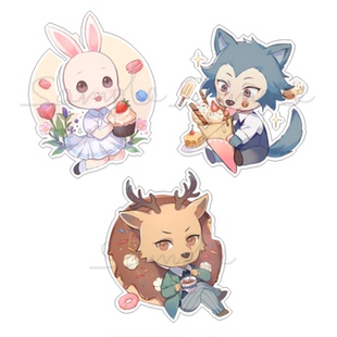 绮丽屋日本动漫周边BEASTARS雷格西小春透明亚克力挂件满百包邮