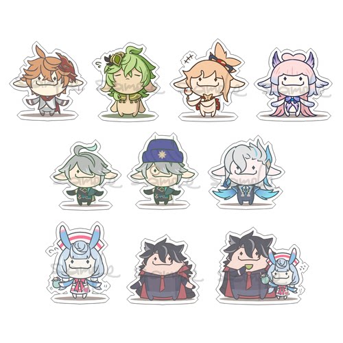 动漫游戏周边原神GENSHIN兰纳罗Q透明亚克力挂件挂饰现货全新包邮