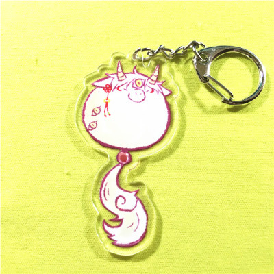 白泽日本透明亚克力挂件满百包邮