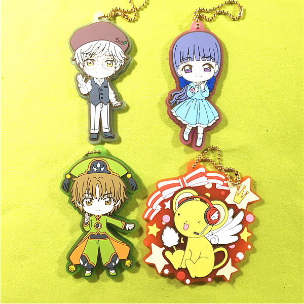 绮丽屋日本动漫周边原单散货魔卡少女樱雪兔小可橡胶挂件满百包邮