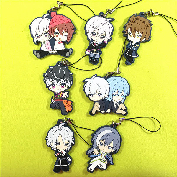 绮丽屋日本原单散货动漫周边Idolish 7逢坂壮五橡胶挂件满百包邮