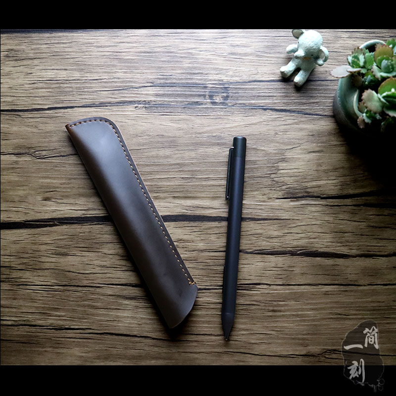 微软SurfacePro4/5/6/7触控笔收纳袋book2压感笔保护套GO牛皮笔套