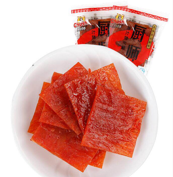 包邮 厨师原汁猪肉脯500克　猪肉脯 厨师　猪肉干