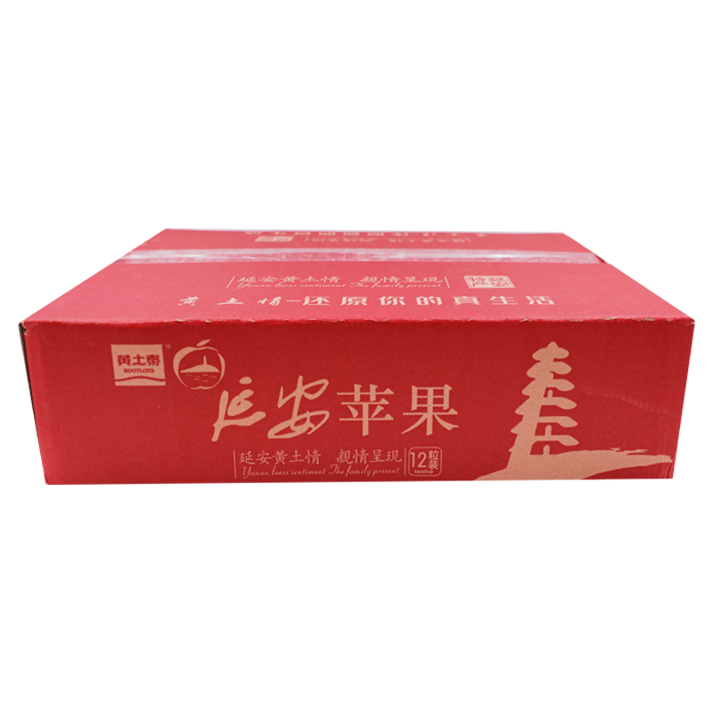 红富士延安苹果黄土情