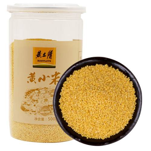 黄土情黄小米桶装500g农家自产