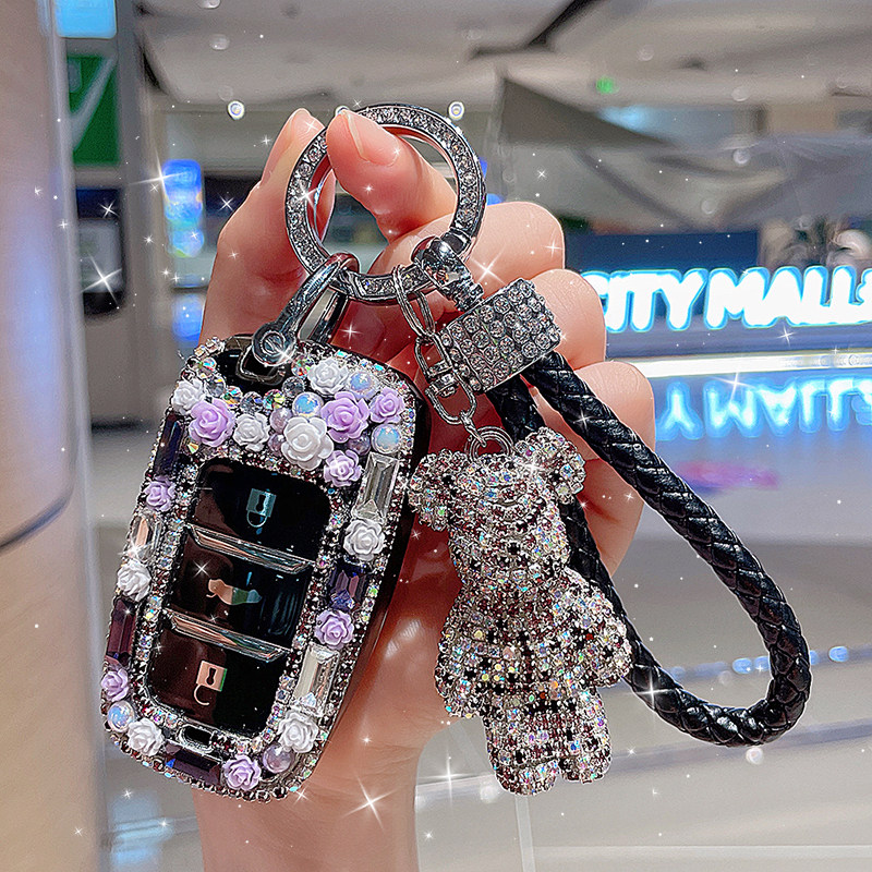 适用长安cs75钥匙套逸动cs55车悦翔cs35锐程cc睿骋cc新凌轩包扣壳