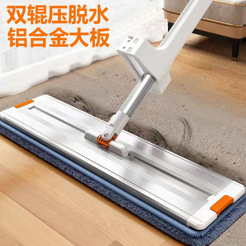 不锈钢超细纤维布拖把便宜好用