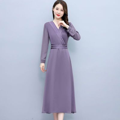 205秋季新款复古收腰醋酸