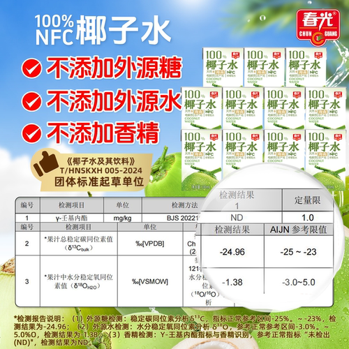 春光海南特产椰子水果汁