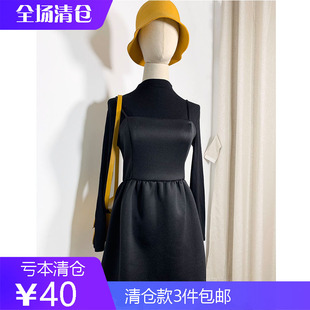 断码清仓2026年夏S家日系甜美高腰显瘦吊带裙花苞连衣裙女短裙