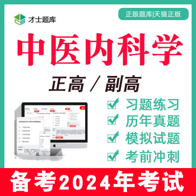 副高副主任医师正高卫生高级职称考试书教材中医内科学内科2024年