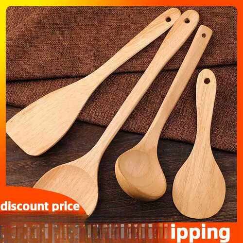 Wooden spatula pan stir fry spatula pot Fried spatula spoon